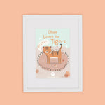Personalised Tiger Wall Art