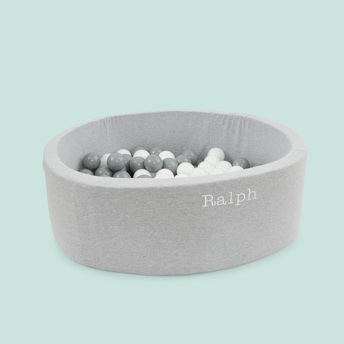 Personalised Kidkii Grey Ball Pit