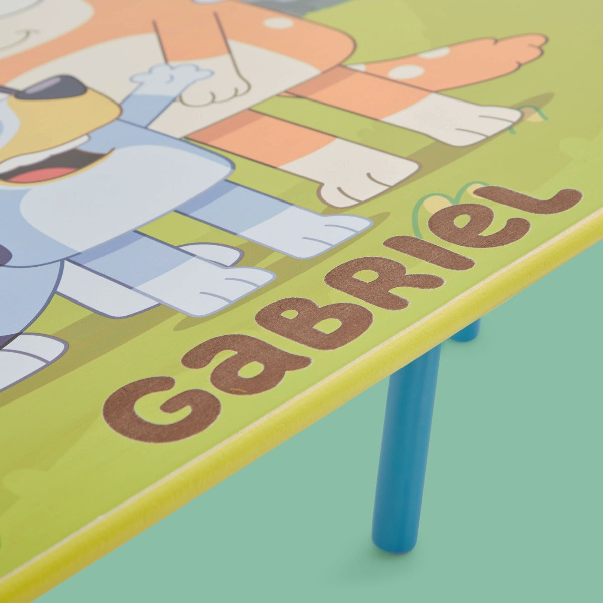 Personalised Bluey Table and Chairs Set