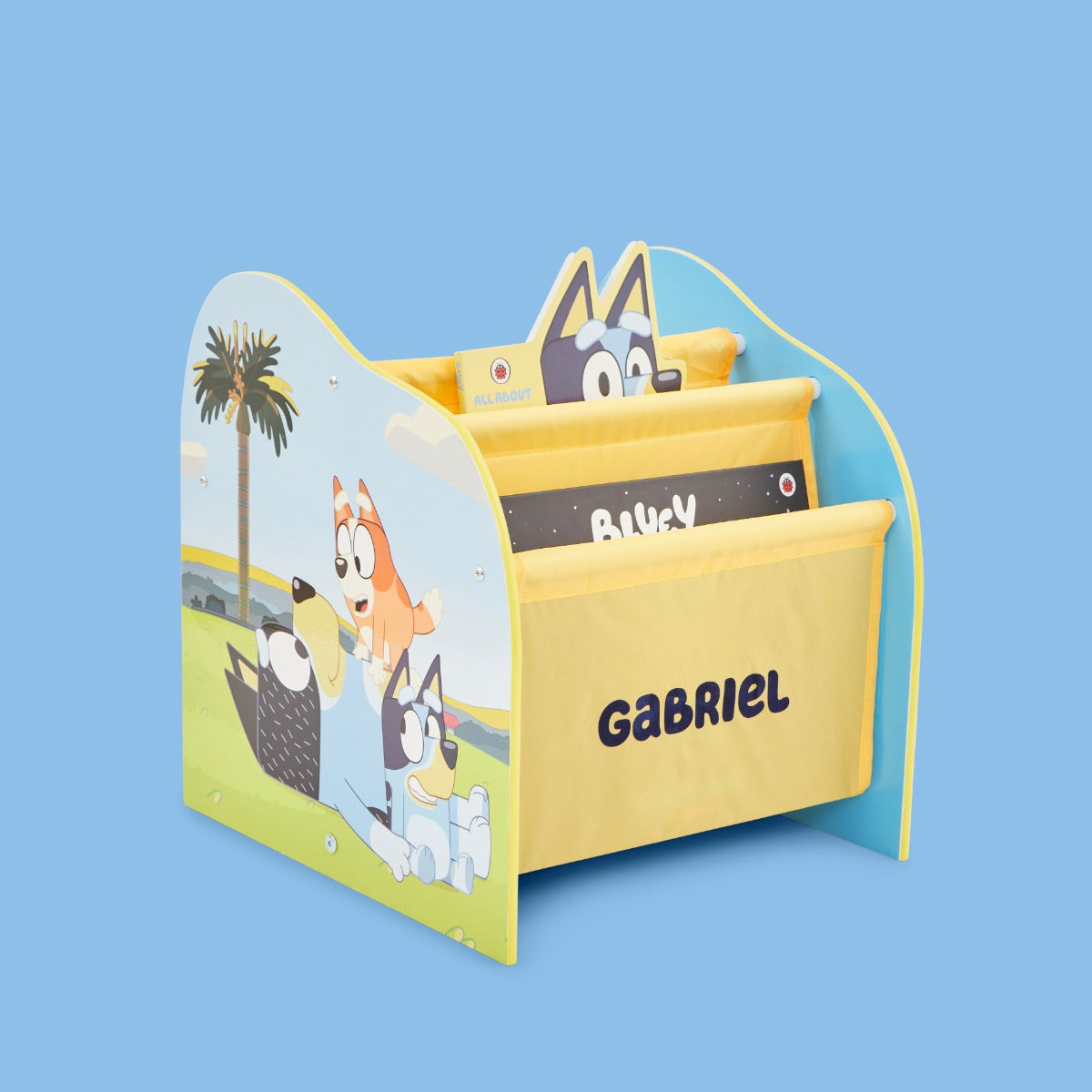 Personalised Bluey Sling Bookcase