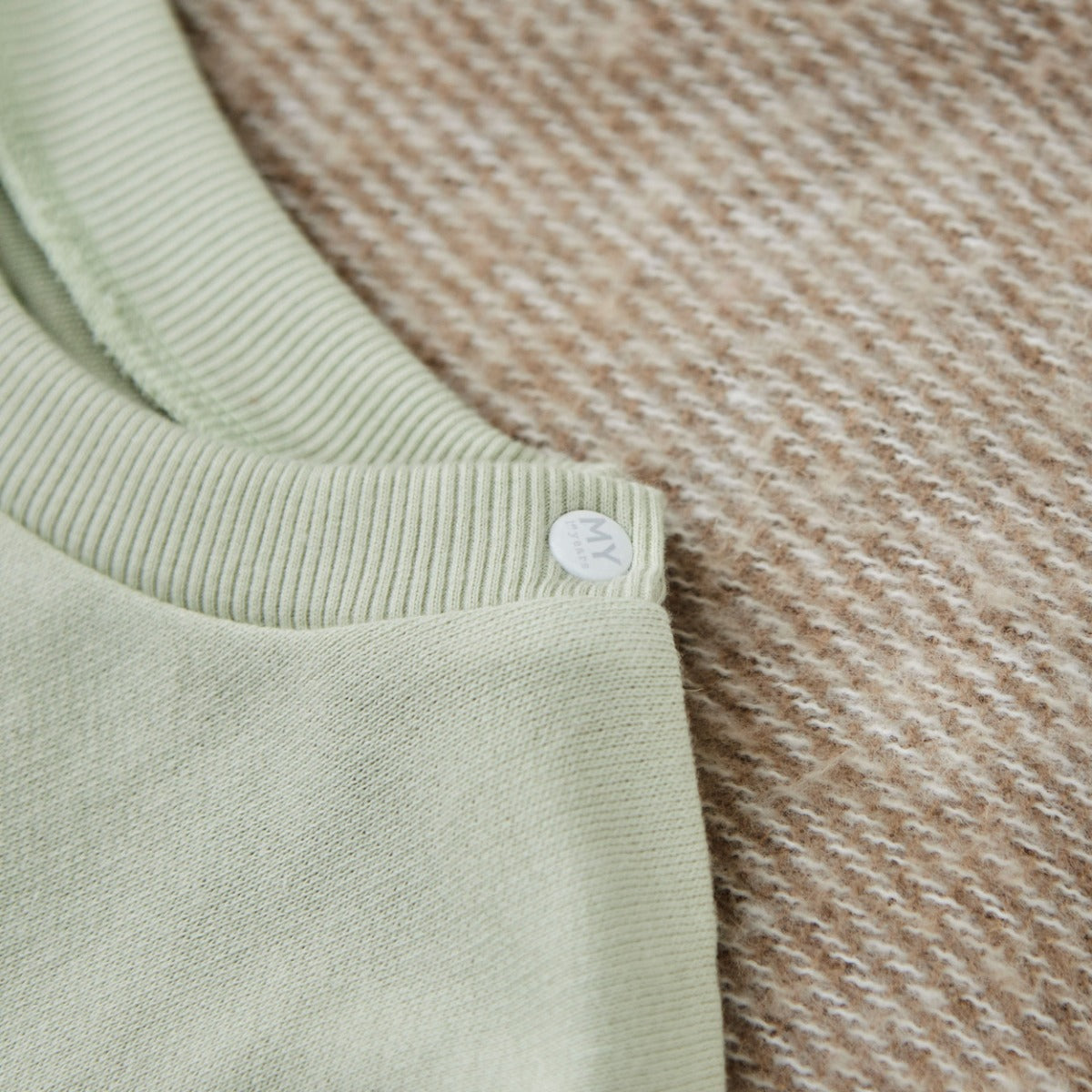 Personalised Wreath Sage Sweatshirt