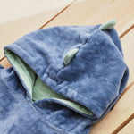 Personalised Dinosaur Towelling Poncho