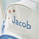 Personalised Dinosaur & Car Medium Backpack