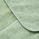 Personalised Sage Green Hooded Towel