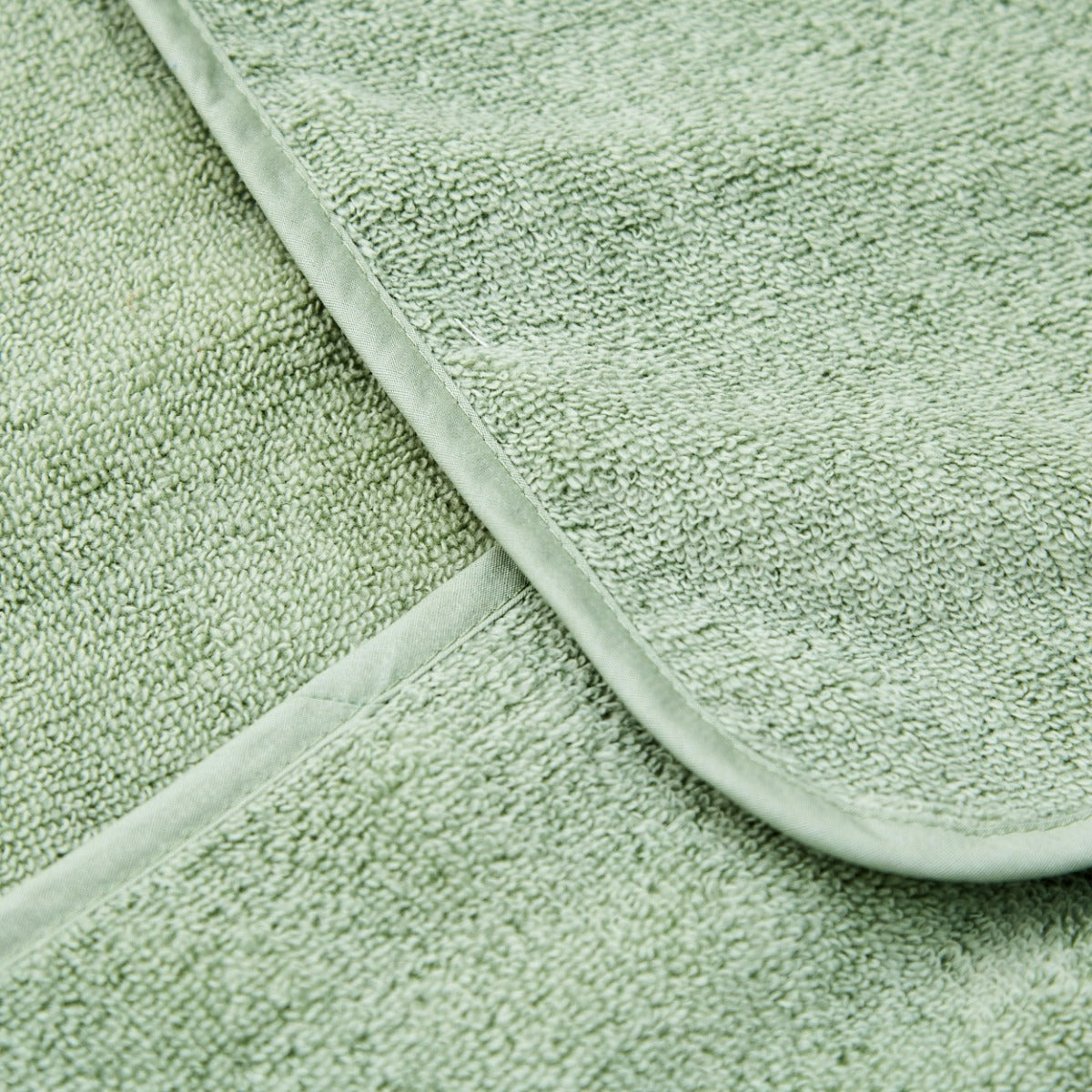 Personalised Sage Green Hooded Towel
