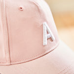 Personalised Pink Initial Baseball Cap