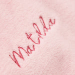 Personalised Pink Fleece Oversized Hoodie