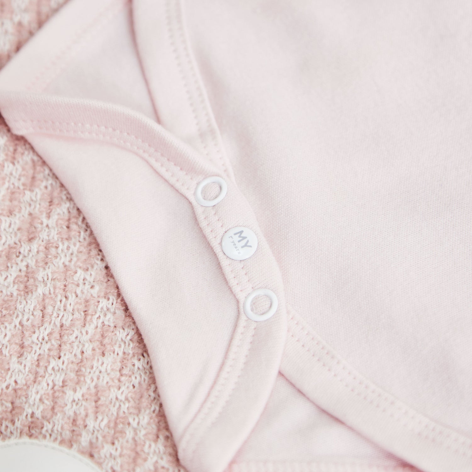 Personalised Pink Our 1st Father's Day Bodysuit