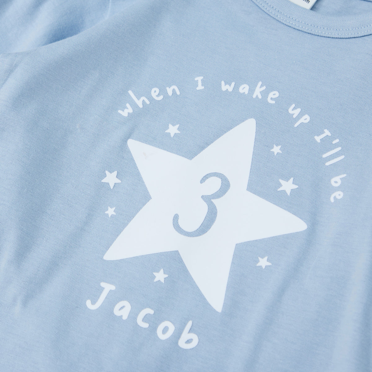 Personalised When I Wake Up I’ll Be Blue Pyjamas