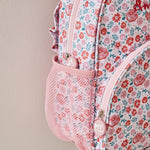 Personalised Pink Ditsy Print Classic Medium Backpack