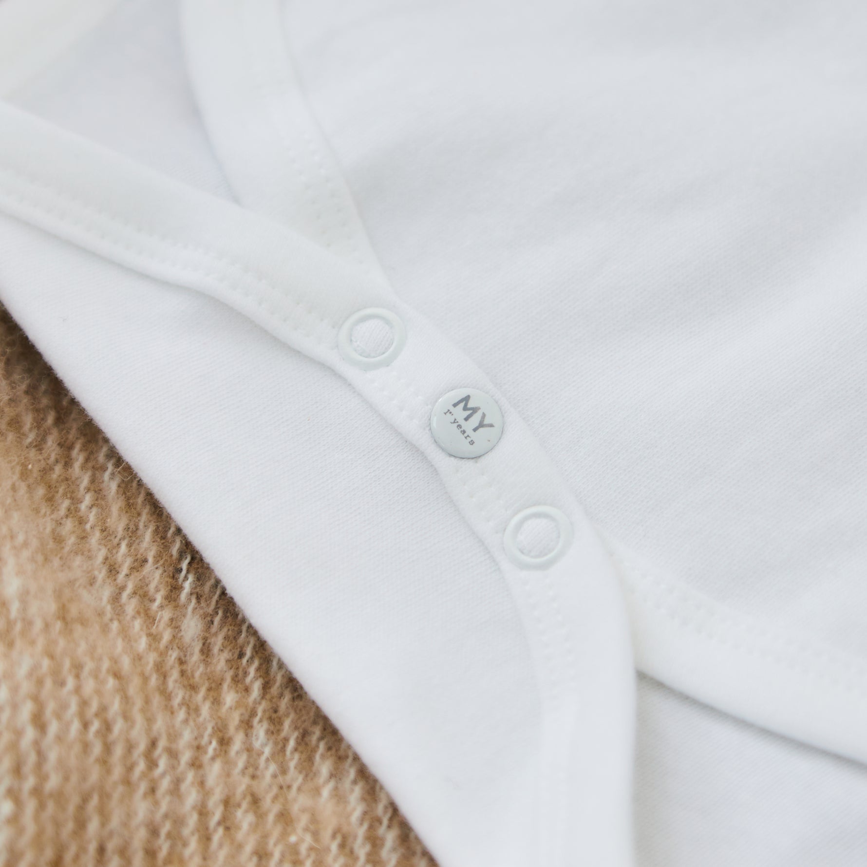 Personalised Baby Announcement White Bodysuit 