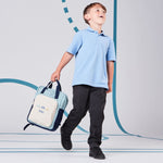 Personalised Sage Transport Cord Backpack with Grab Handle 