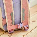Personalised Pink Cord Backpack with Grab Handle 