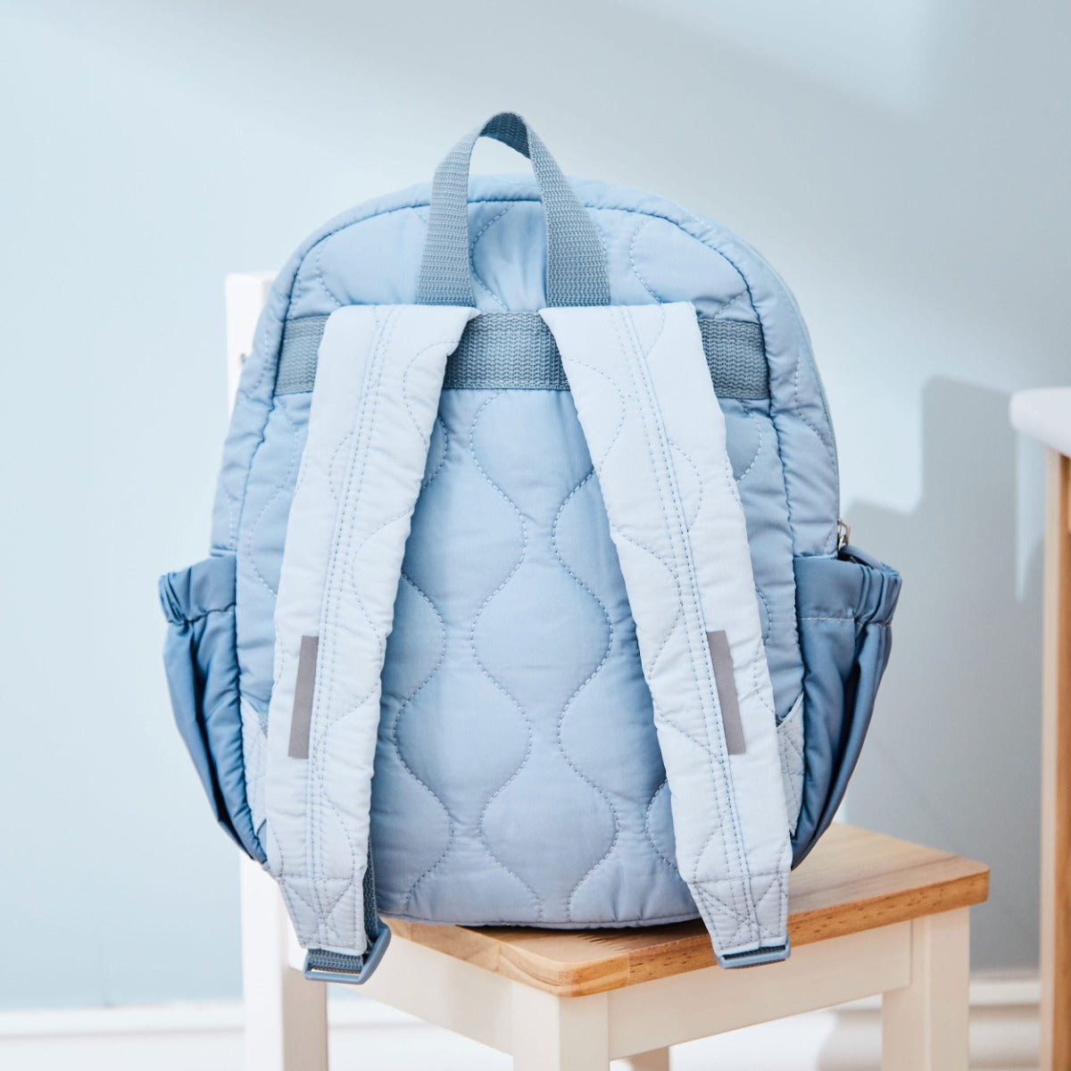 Personalised Dinosaur Quilted Medium Backpack