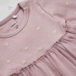 Personalised Mauve Tulle Dress by Name It
