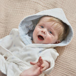 Personalised Blue Star Towelling Robe