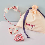 Personalised Strawberry Hair Accessories Gift Set