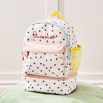Personalised Ladybird Mini Compartment Backpack