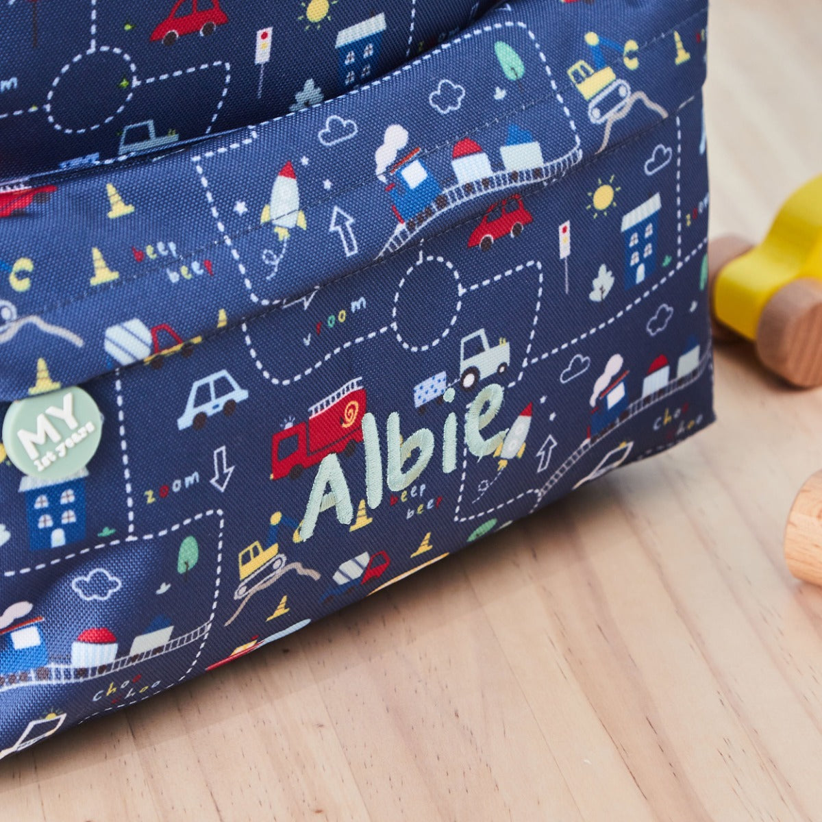 Personalised On The Move Grab Handle Medium Backpack 