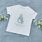 Personalised Peter Rabbit Mother's Day T-Shirt 