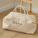 Personalised New Mama Oyster Holdall Bag
