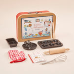Personalised Little Baker, Baking Kit Case by Moulin Roty