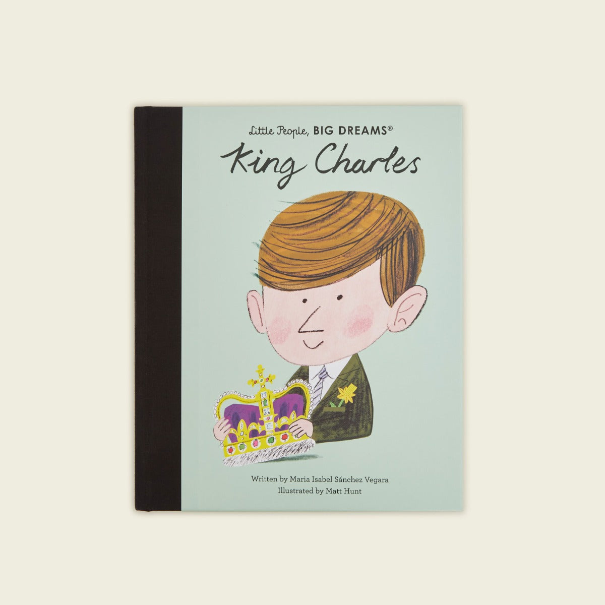 Personalised Little People, Big Dreams King Charles Book