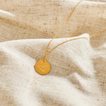 Personalised Gold Capricorn Adults Necklace