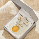 Personalised Gold Capricorn Adults Necklace