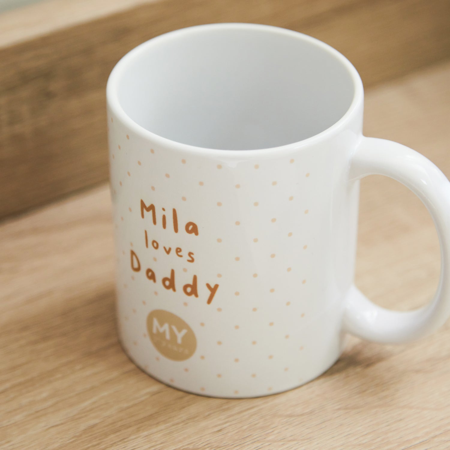 Personalised The Best Daddy Lion Mug