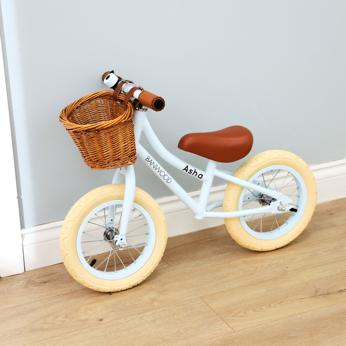 Personalised Banwood First Go Balance Bike in Sky Blue