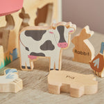 Personalised Wooden Farmhouse Shape Sorter FSC®