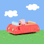 Personalised Peppa Pig Wooden Red Car Toy
