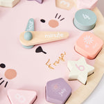 Personalised Bunny Clock Puzzle FSC®