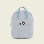 Personalised Blue Farmyard Design Cord Mini Backpack