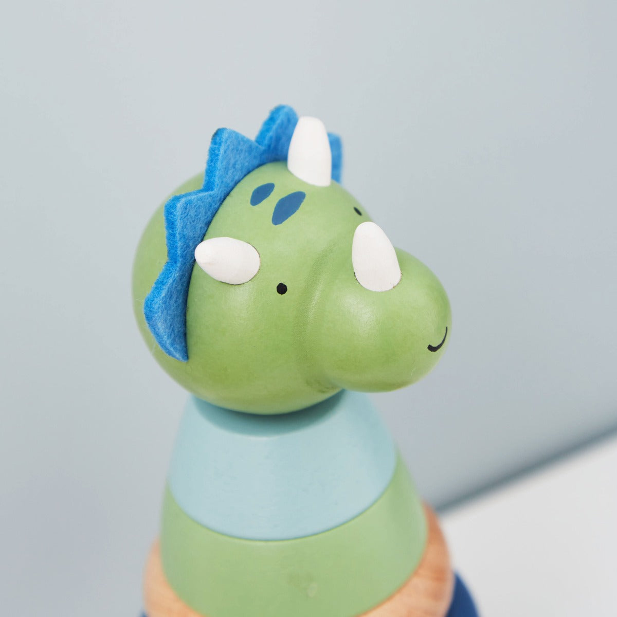 Personalised Wooden Dinosaur Stacker Toy