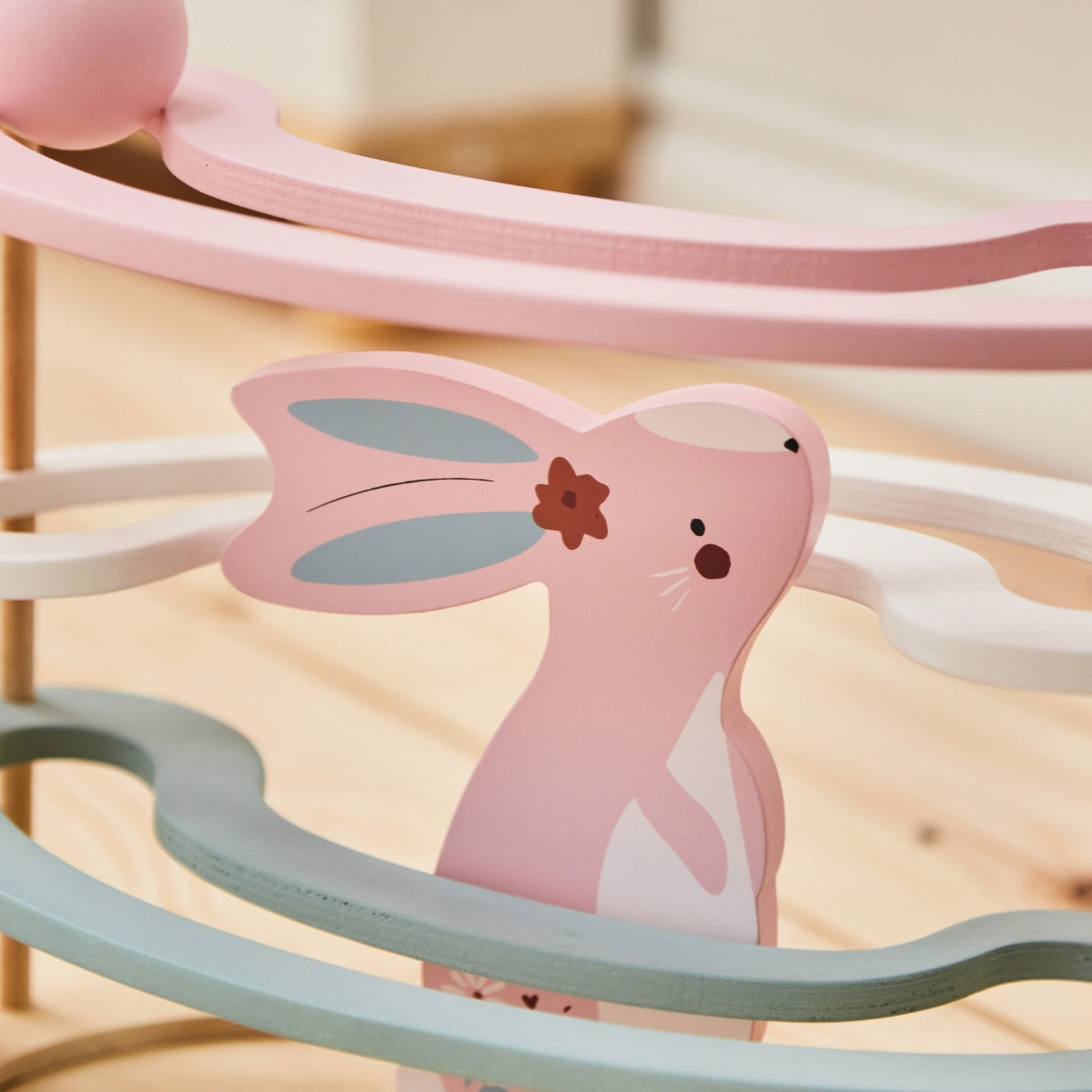 Personalised Bunny Wooden Ball Runner FSC®