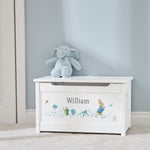 Personalised Peter Rabbit™ White Toy Box FSC®