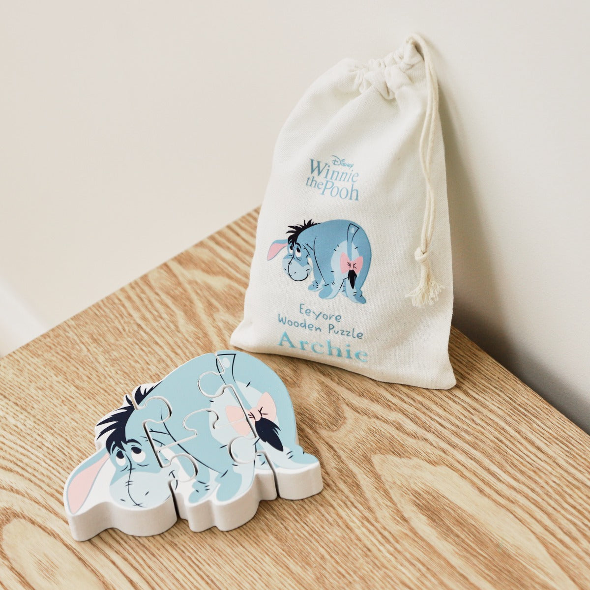 Personalised Eeyore Wooden Puzzle