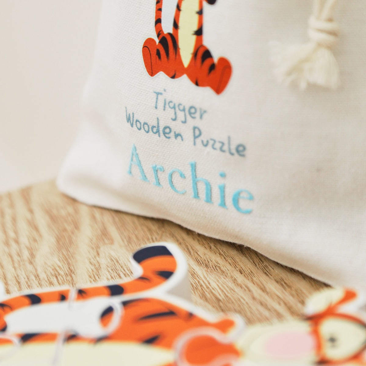 Personalised Tigger Wooden Puzzle