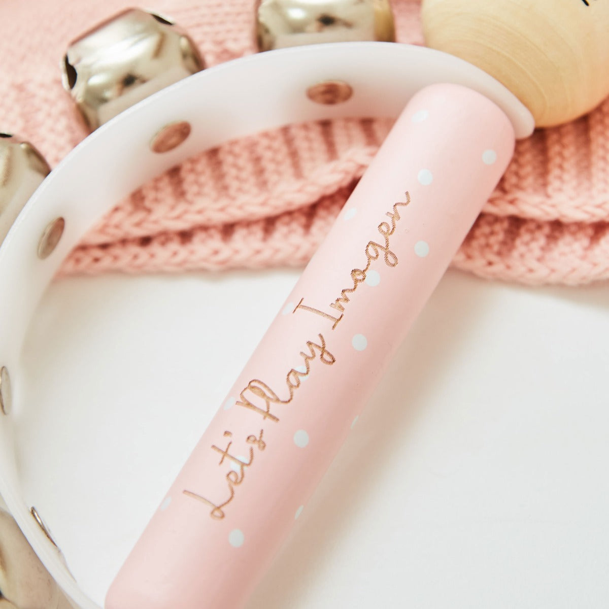 Personalised Wooden Bunny Handbell FSC®