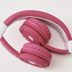 Personalised Pink Tonies Foldable Headphones
