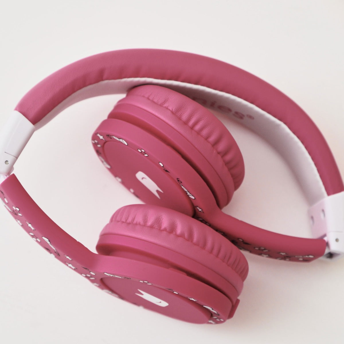 Personalised Pink Tonies Foldable Headphones
