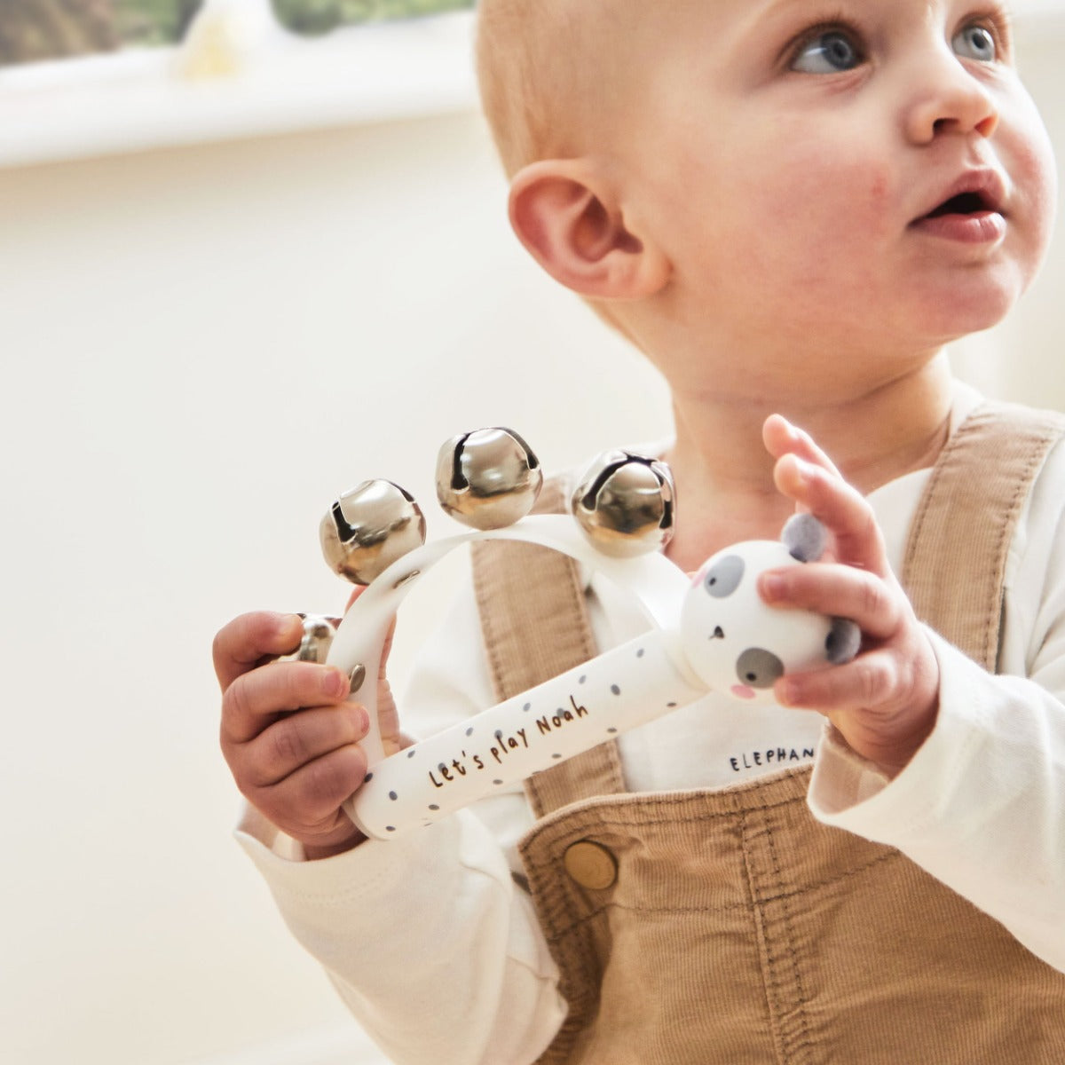 Personalised Wooden Panda Handbell FSC®