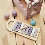 Personalised Pink Bunny Xylophone & Drop Box FSC®