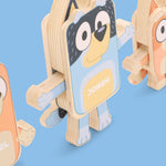 8th Wonder Personalised Bluey Family Wooden Figurines