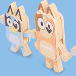 8th Wonder Personalised Bluey Family Wooden Figurines