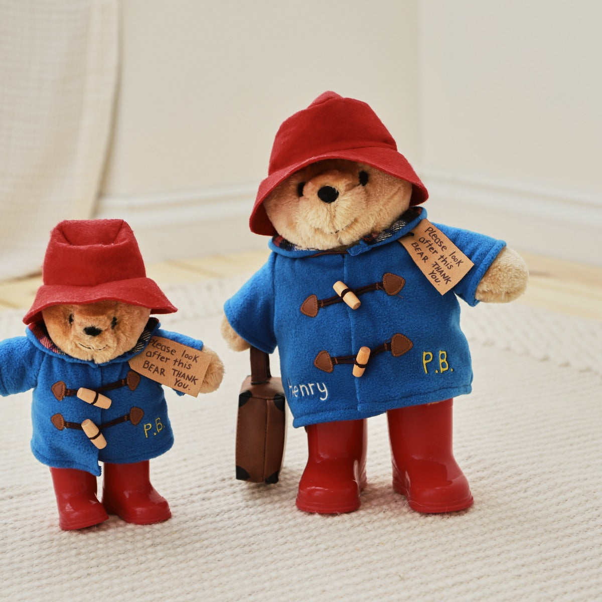 Rainbow Designs Personalised Large Paddington Bear Plush