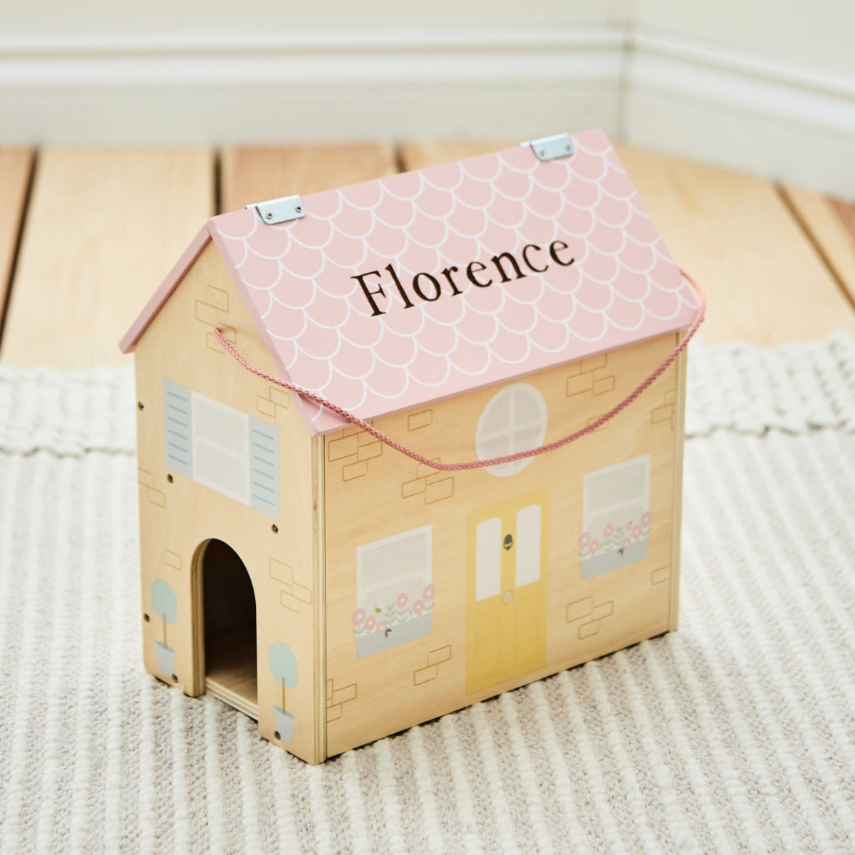 Personalised Wooden Small Doll's House FSC®