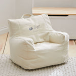 Personalised Born to be Loved Ecru Cord Chair